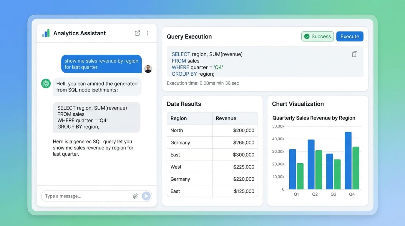 Natural Language to SQL ChatBot