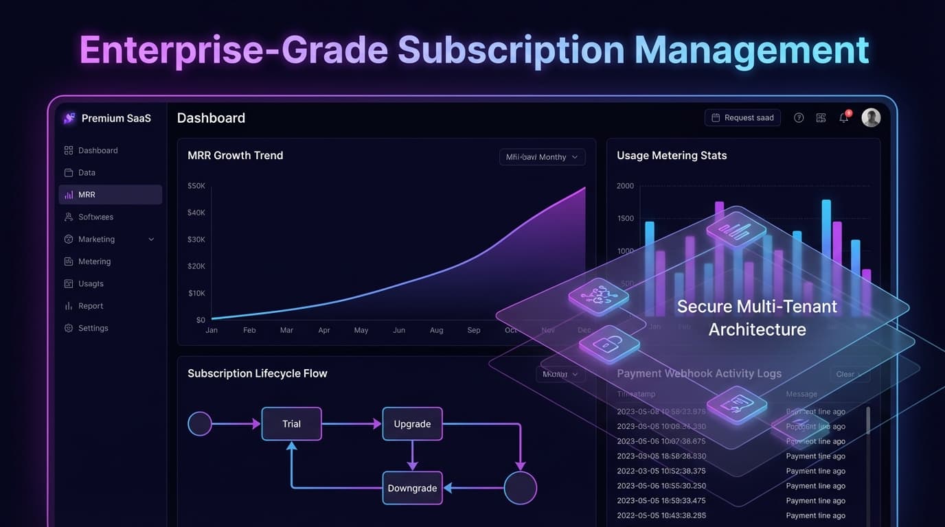 Multi-Tenant SaaS Billing Platform
